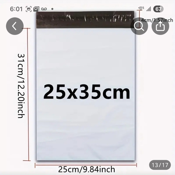 White Bundle Polymailers See Sizes Below Waterproof Tearproof 50 Qty (Cld B Copy - Picture 4 of 7